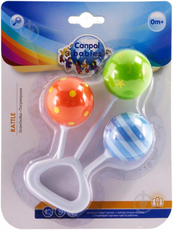 Погремушка Canpol Babies Три шарика 2/664 - фото 1 Погремушка Canpol Babies Три шарика 2/664 - фото 1