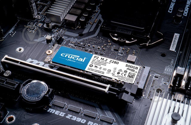 SSD-накопитель Crucial 250GB M.2 PCI Express 3.0 x4 3D TLC NAND (CT250P2SSD8) - фото 2