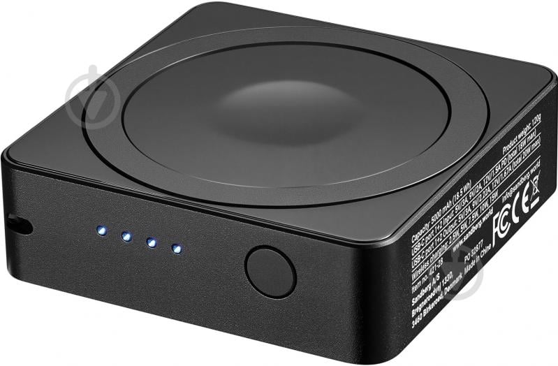 Повербанк Sandberg 20W 5000 mAh black (421-28) - фото 3