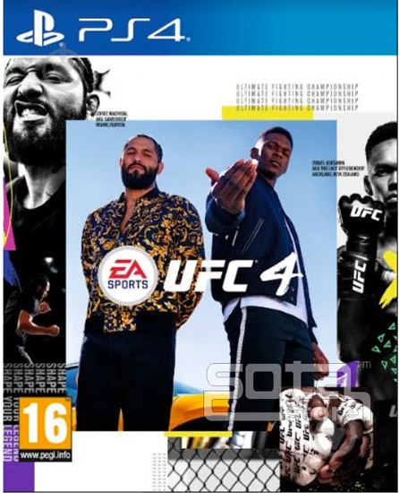 Гра Sony EA SPORTS UFC 4 BD диск 1055615 - фото 1