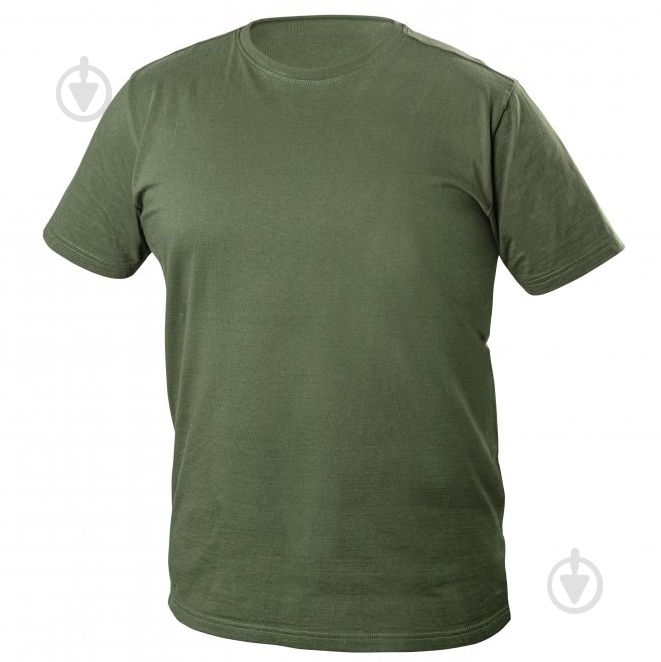 Футболка HOEGERT VILS HT5K426-3XL р.3XL (58) темно-зеленый - фото 1 Футболка HOEGERT VILS HT5K426-3XL р.3XL (58) темно-зеленый - фото 1