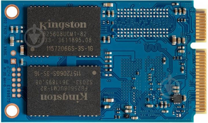 SSD-накопичувач Kingston 256GB Mini-SATA SATA III 3D TLC NAND (SKC600MS/256G) - фото 4