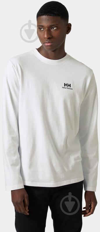 Футболка Helly Hansen YU20 LS T-SHIRT 53465-003 р.L білий - фото 1