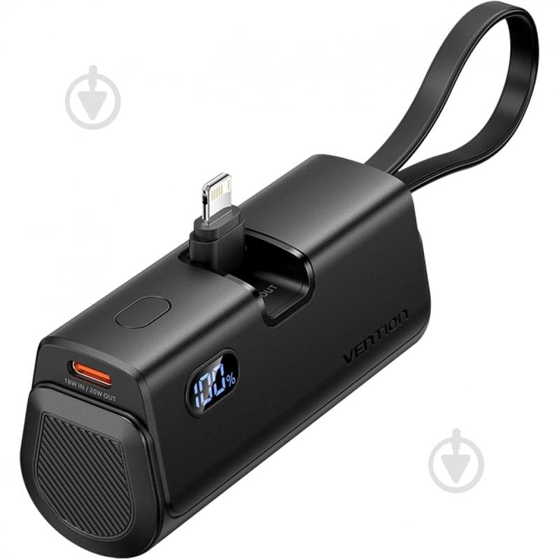 Повербанк Vention 4800 mAh black (FHRB0) - фото 1