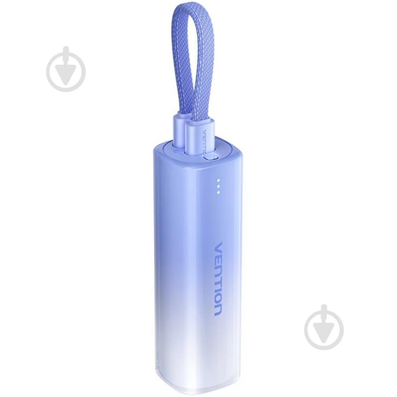 Повербанк Vention 5000 mAh blue (FHWL0) - фото 1 Повербанк Vention 5000 mAh blue (FHWL0) - фото 1