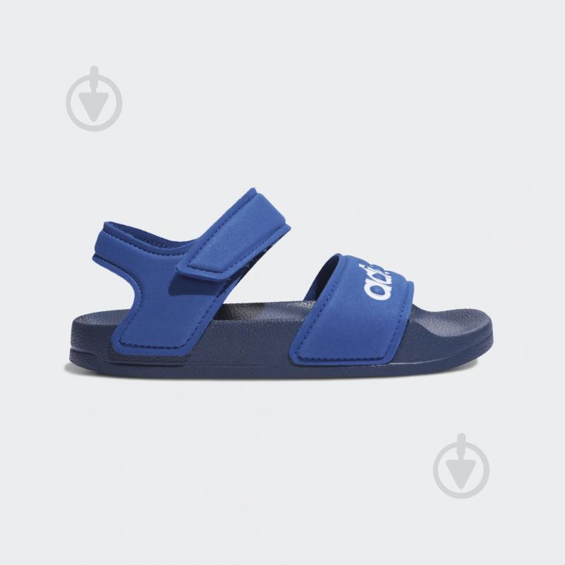 ᐉ Сандалии Adidas ADILETTE SANDAL K EG2133 р. EUR 33 синий • Купить в  Киеве, Украине • Лучшая цена в Эпицентре