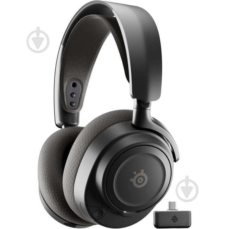 Гарнитура игровая SteelSeries Arctis Nova 7 Gen 2 Wireless black (61730) - фото 1