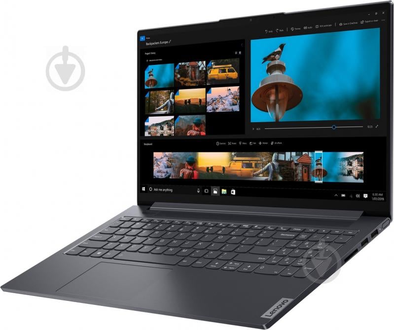 Ноутбук Lenovo Yoga Slim7 15IIL05 15,6 (82AA004GRA) slate grey - фото 4