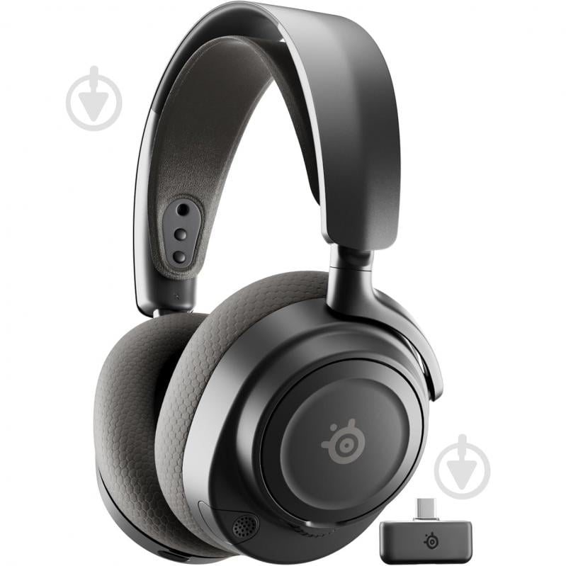 Гарнітура ігрова SteelSeries Arctis Nova 7P Gen 2 Wireless black (61744) - фото 1 Гарнітура ігрова SteelSeries Arctis Nova 7P Gen 2 Wireless black (61744) - фото 1