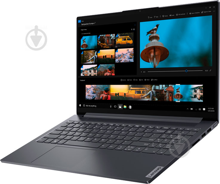 Ноутбук Lenovo Yoga Slim 7i 15IIL05 Slate Grey 15,6 (82AA004FRA) - фото 6