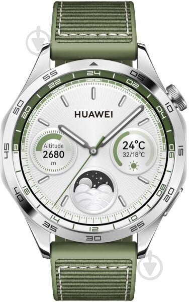 Смарт-часы Huawei GT 4 46mm green (1405960) - фото 1