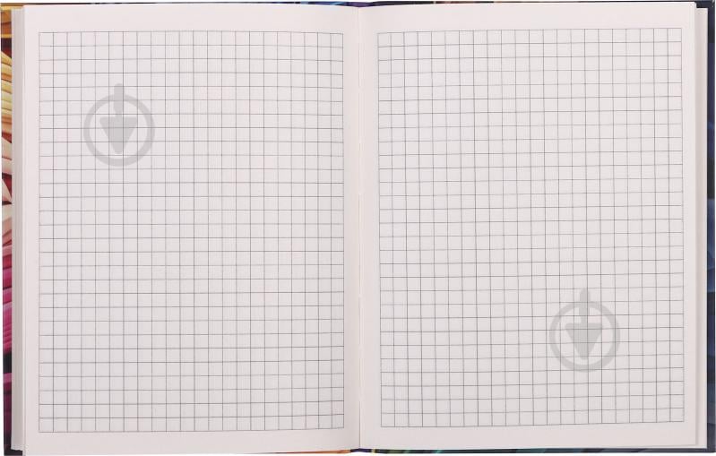 Блокнот Квіти В6 48 аркушів у клітинку в асортименті Bourgeois - фото 2