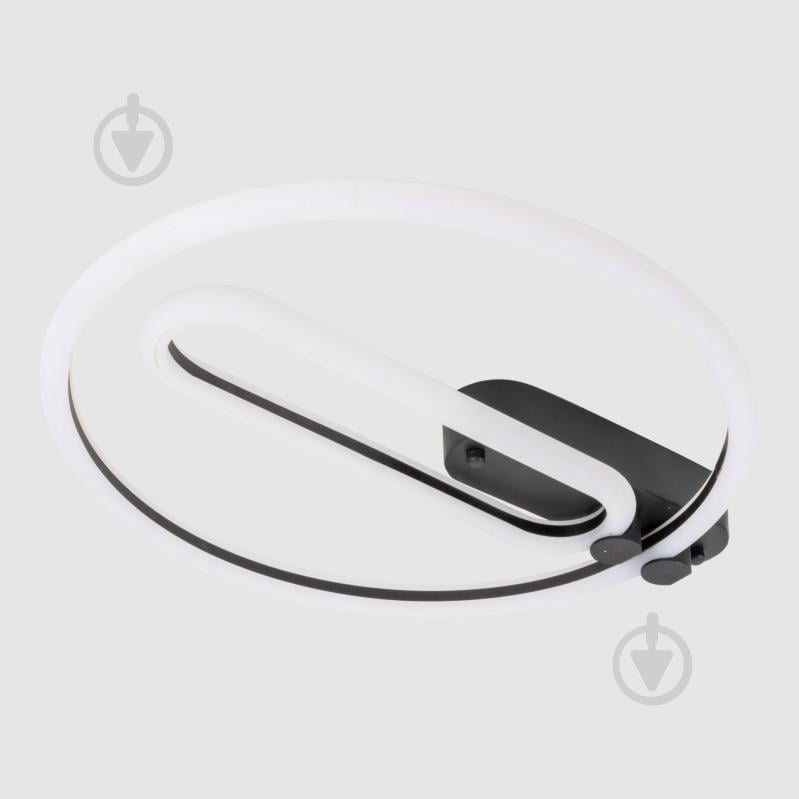 Люстра светодиодная Sirius N 3801-B BK 1x72 Вт без цоколя черный 33631 - фото 5