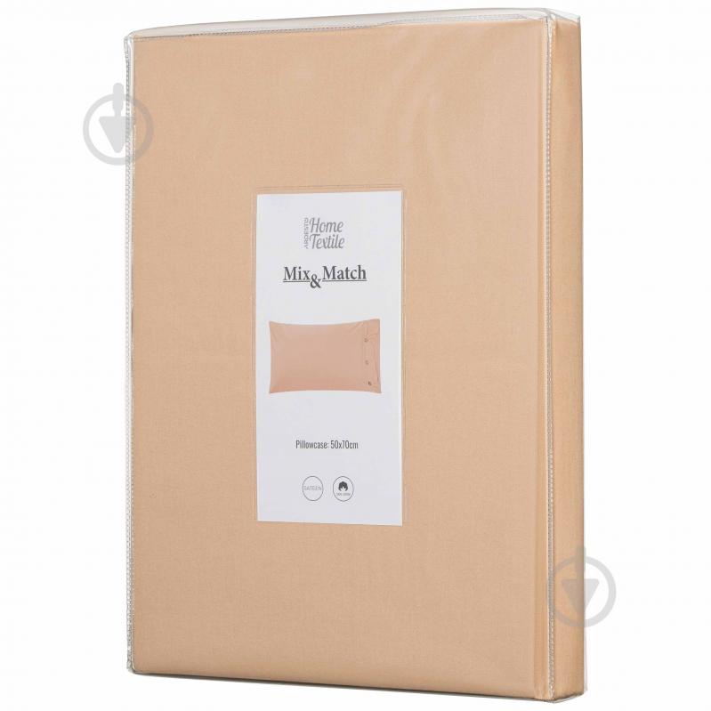Наволочка Mix&Match Ardesto ART5070PCI 50x70 см бежевый Ardesto - фото 5 Наволочка Mix&Match Ardesto ART5070PCI 50x70 см бежевый Ardesto - фото 5