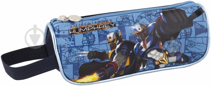 Пенал Heroes CF85383 Cool For School синий - фото 1 Пенал Heroes CF85383 Cool For School синий - фото 1