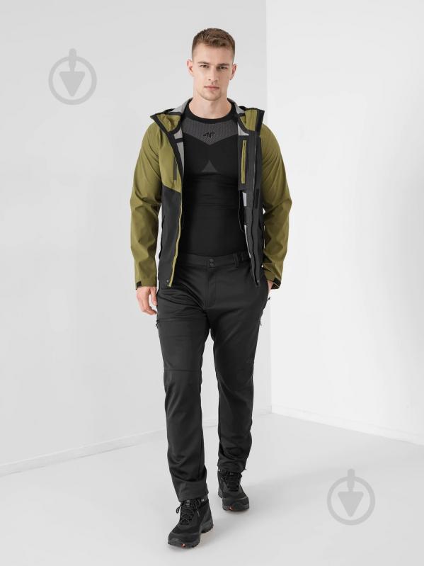 Куртка мужская демисезонная 4F D4Z21-SFM150-43S р.2XL хаки - фото 3 Куртка мужская демисезонная 4F D4Z21-SFM150-43S р.2XL хаки - фото 3