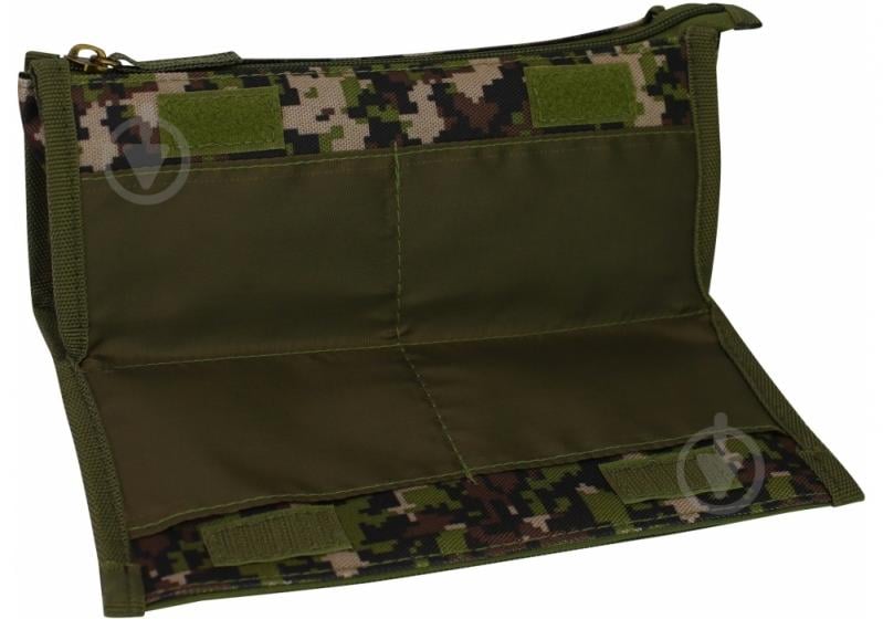 Пенал 3 отдела C-6423-green Cool For School разноцветный - фото 2