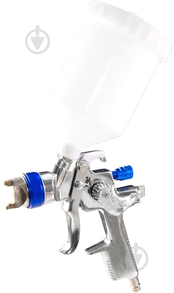Фарборозпилювач пневматичний MasterTool HVLP ВБ 600 мл 80-8902 - фото 1