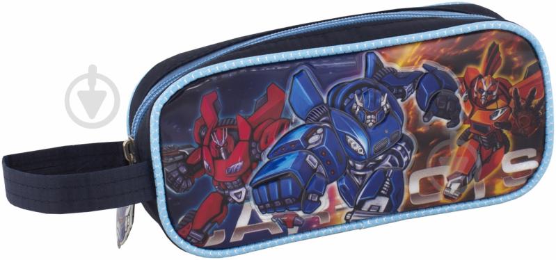 Пенал Car Bots CF85384 Cool For School с принтомчерный - фото 1