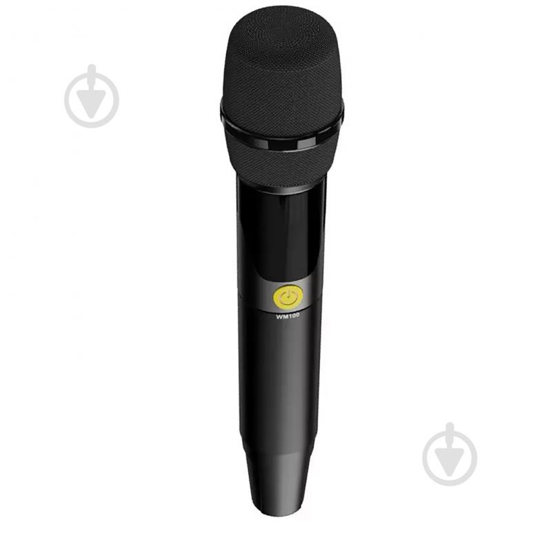Комплект бездротових мікрофонів Promate WM100 (wm100.black) - фото 5 Комплект бездротових мікрофонів Promate WM100 (wm100.black) - фото 5