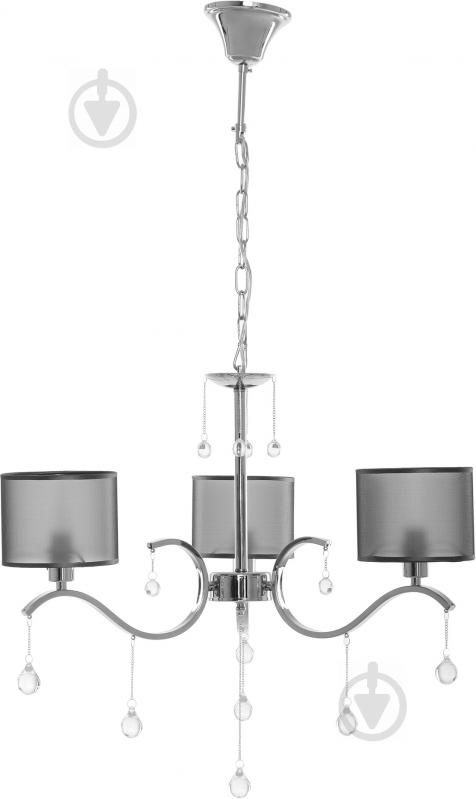 Люстра підвісна Accento lighting Maya 3xE14 хром ALSQ-MD37586/3 - фото 2