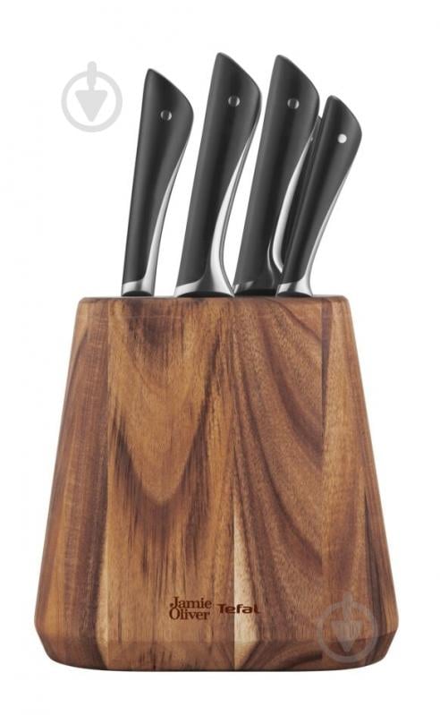 Набор ножей в колоде Tefal Jamie Oliver 6 предметов K267S656 - фото 4