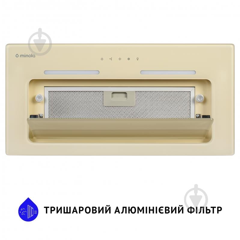 Витяжка Minola HBI 6873 IV GLASS 1200 LED Line - фото 4