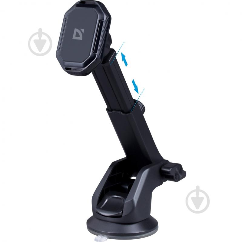 Тримач для смартфона Defender CH-157+ чорний - фото 6 Тримач для смартфона Defender CH-157+ чорний - фото 6