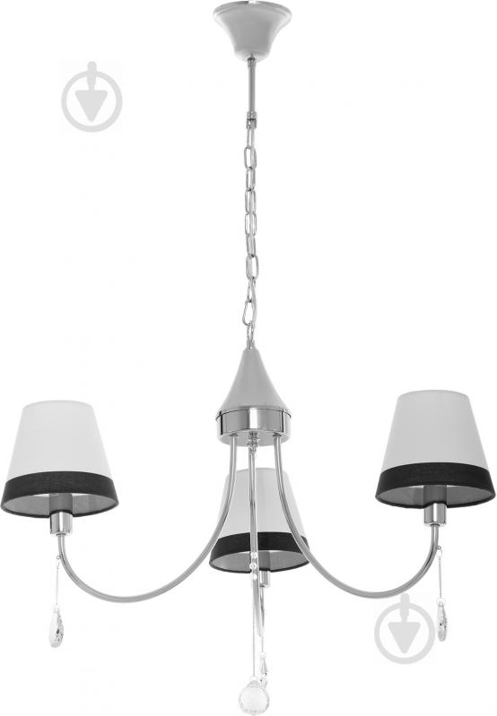 Люстра підвісна Accento lighting Musa 3xE14 хром ALSQ-MD37632/3 - фото 1