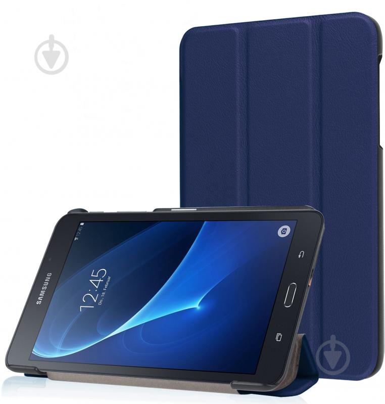 Чехол AIRON Samsung Galaxy Tab A 7.0 dark blue Premium - фото 1