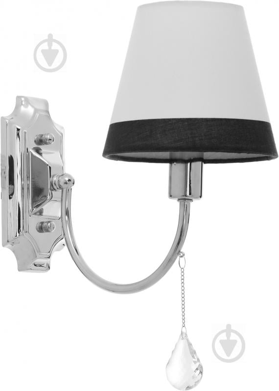 Бра Accento lighting Musa 1x40 Вт E14 хром ALSQ-MB37632/1 - фото 1