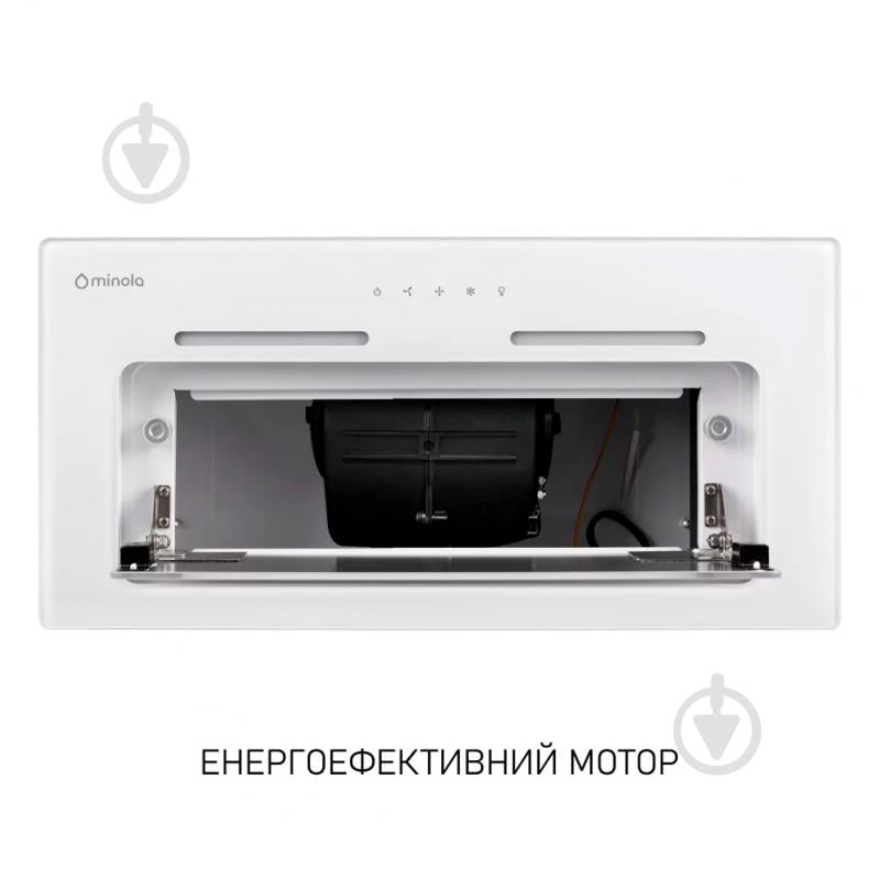 Витяжка Minola HBI 6873 WH GLASS 1200 LED Line повновбудовувана - фото 4