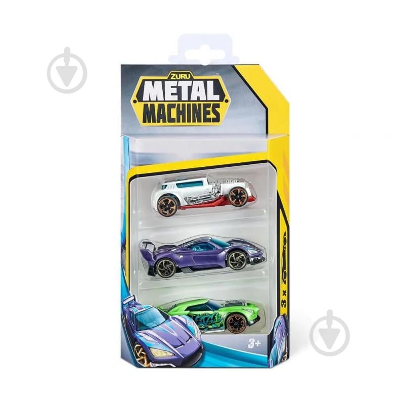 Машинка Zuru в асортименті METAL MACHINES CARS 6715 - фото 3