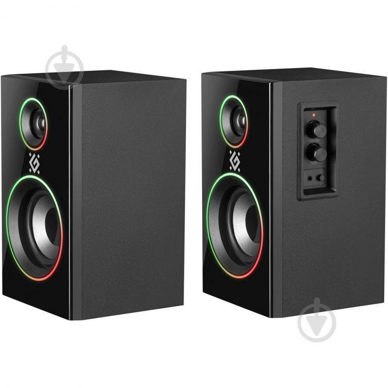 Акустическая система Defender Solar 20 2.0 black - фото 4