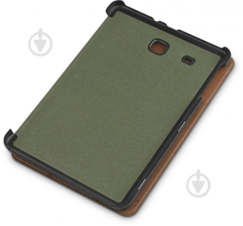 Чехол AIRON Samsung Galaxy Tab E brown Premium - фото 6