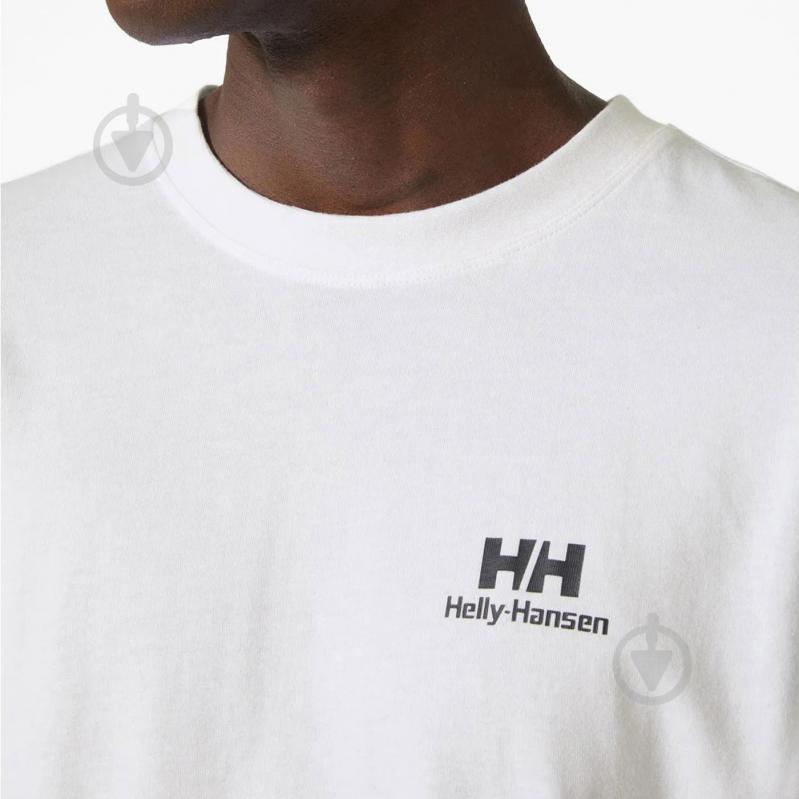 Футболка Helly Hansen YU20 LS T-SHIRT 53465-003 р.M білий - фото 3