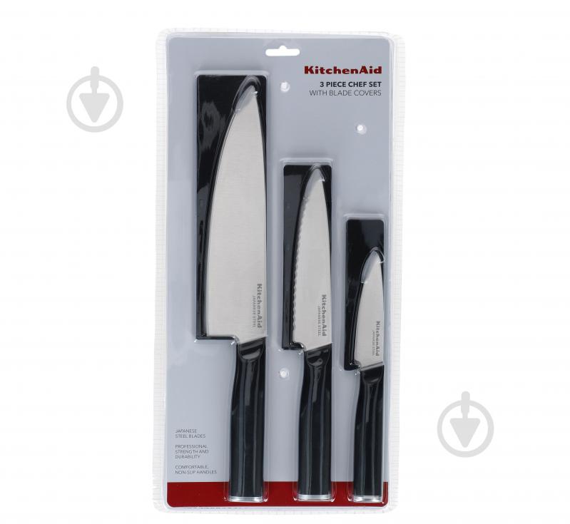 Набір ножів KitchenAid із захисними чохлами для леза, 3 шт (KEG3PTHEOHOBA) - фото 17