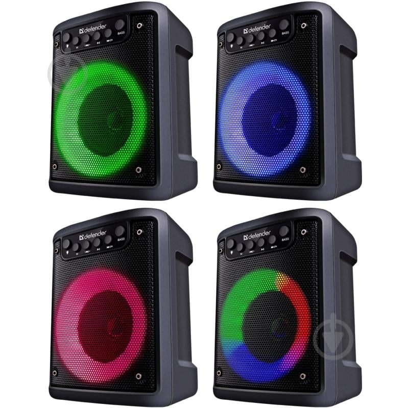 Акустическая система Defender Funky 1.0 black - фото 10 Акустическая система Defender Funky 1.0 black - фото 10