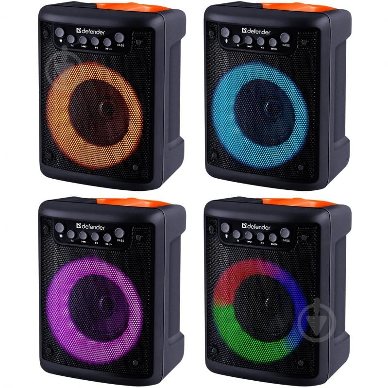 Акустическая система Defender Funky 1.0 black - фото 9 Акустическая система Defender Funky 1.0 black - фото 9