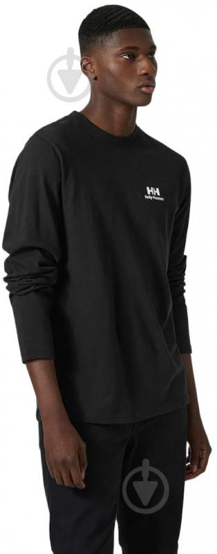 Футболка Helly Hansen YU20 LS T-SHIRT 53465-991 р.XL чорний - фото 1