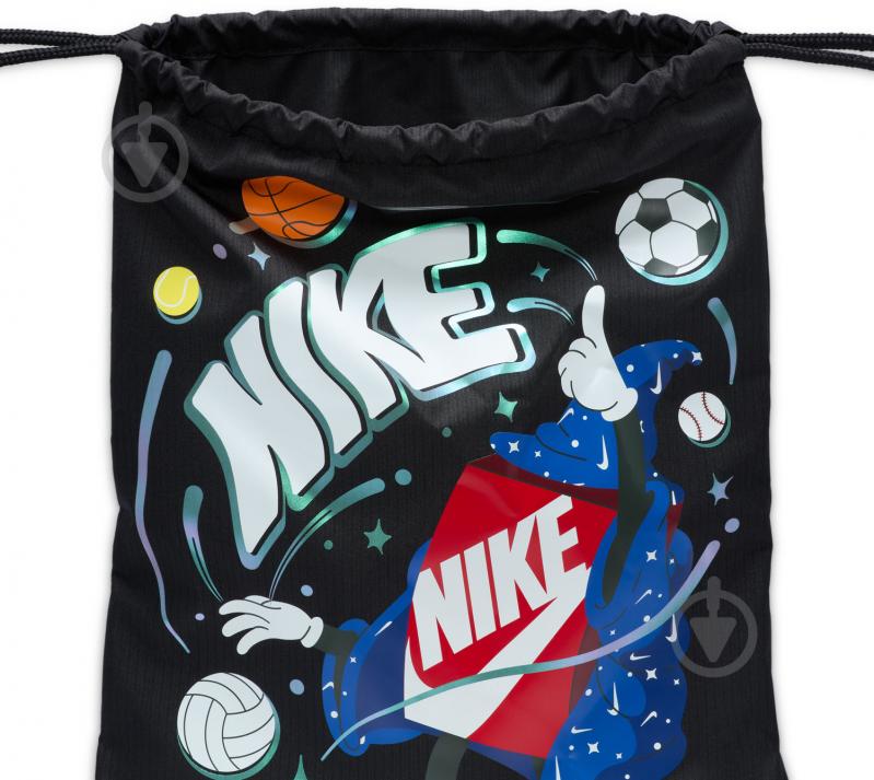 Сумка-мешок Nike Y DRAWSTRING - BOXY FN1360-010 12 л черный - фото 2