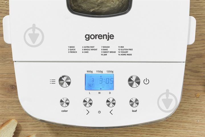 Хлебопечка Gorenje BM1350W - фото 7