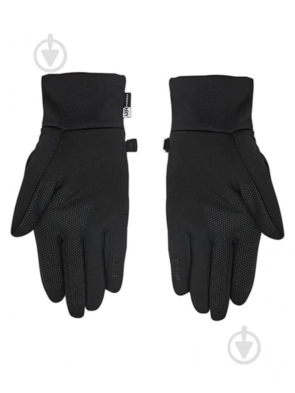 Варежки ETIP RECYCLED GLOVE NF0A4SHAHV21 р.XS черный - фото 2