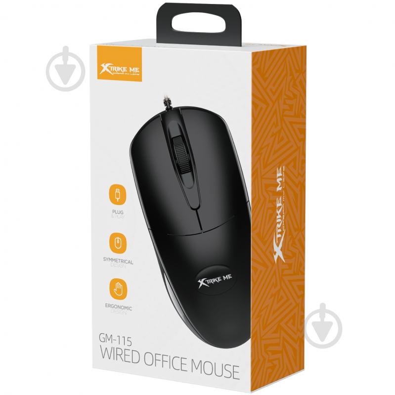Мышь XTRIKE ME GM-115 black (GM-115) - фото 7