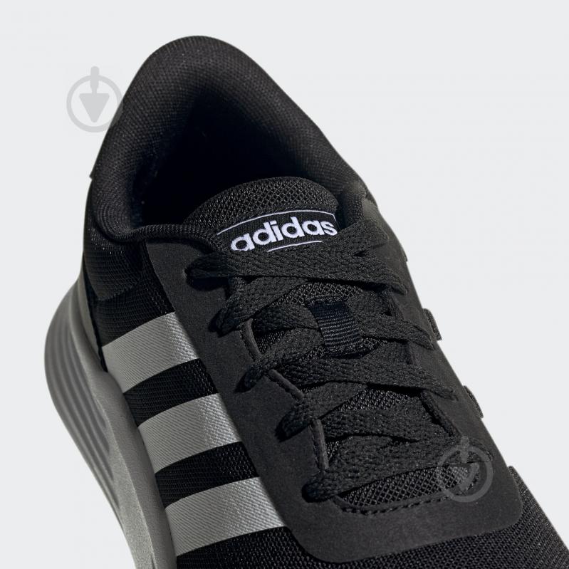 Кроссовки мужские демисезонные Adidas LITE RACER 2.0 EG3283 р.41 1/3 черные - фото 7