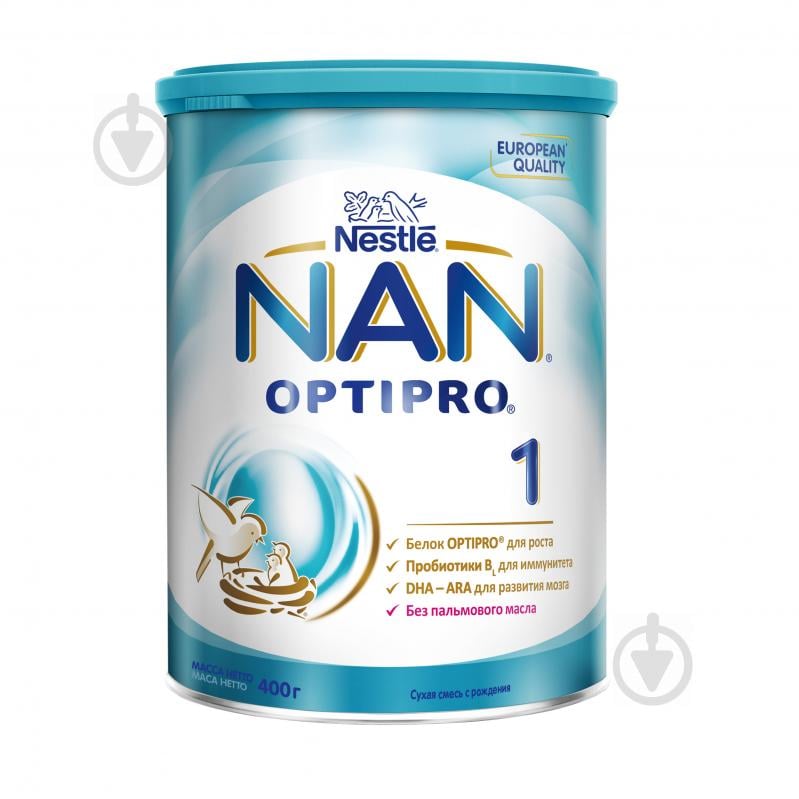 Суха молочна суміш Nestle NAN 1 400 г 7613032024918 - фото 1