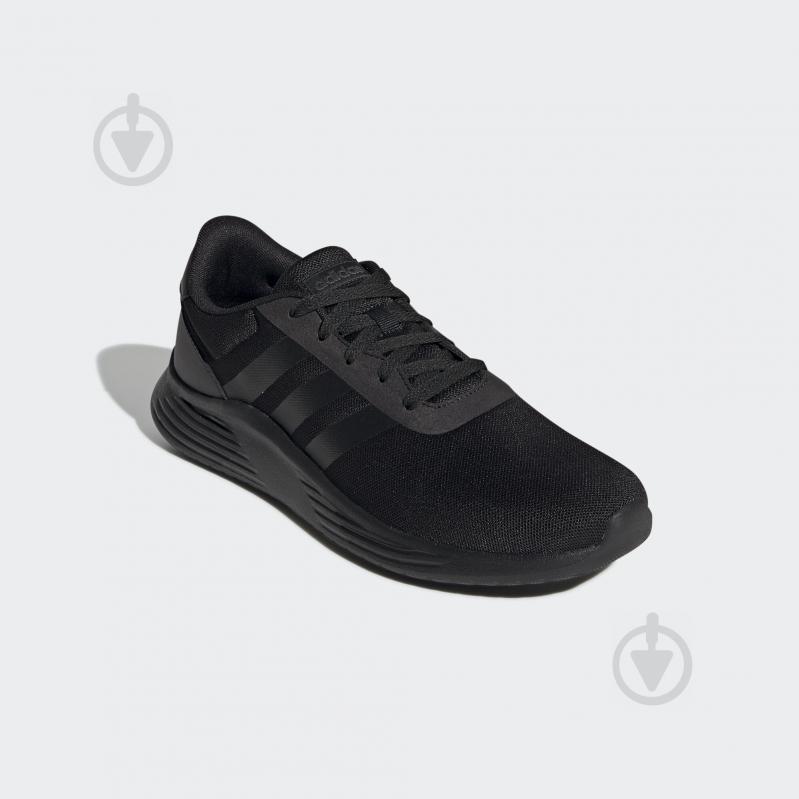 Кроссовки мужские демисезонные Adidas LITE RACER 2.0 EG3284 р.40 2/3 черные - фото 4