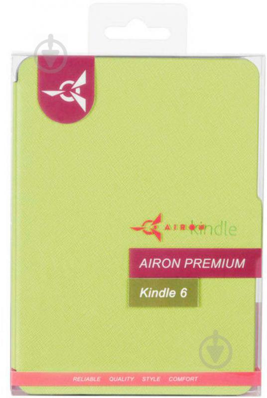 Чохол AIRON Amazon Kindle PaperWhite 2015|Amazon Kindle PaperWhite 2016 green Premium - фото 6