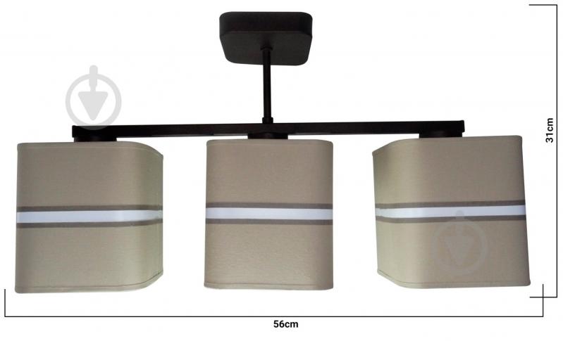 ВИТРИНА! Люстра TK Lighting 166 3x60 Вт E27 венге Castro - фото 4 ВИТРИНА! Люстра TK Lighting 166 3x60 Вт E27 венге Castro - фото 4