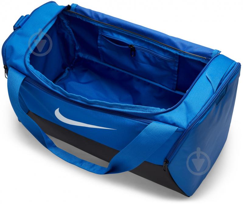 Спортивная сумка Nike BRASILIA 9.5 TRAINING DUFFEL BAG DM3976-480 51 л синий - фото 3